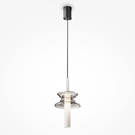 Suspension lamp Maytoni Mod255PL-01B4, 1xG9, 28W, 18x18x335 cm, Black color black
