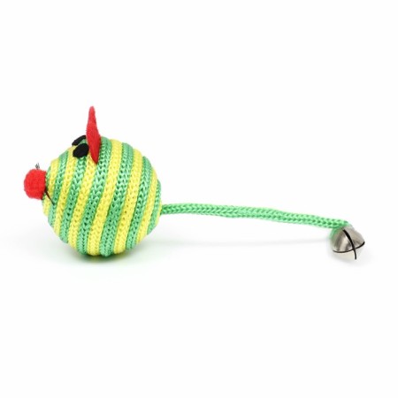 Tekstil ball, 4.2 cm, green-4