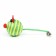 Tekstil ball, 4.2 cm, green