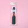 Comb massage, rubberized pen, 5 × 24 cm, green/golden color