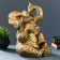 Pigger "Elephant sitting" gold, 40x23x29cm