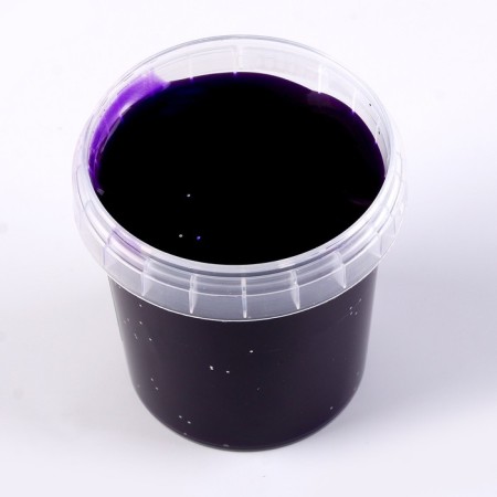 Slime "Mucus. Pluch. Medusa "with sparkles, purple, 120 g-1