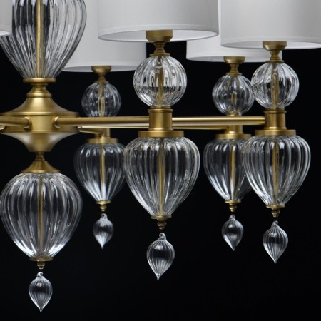 The Odelia chandelier, size 112x312x112 cm, 320W 8xe27 IP 20-11