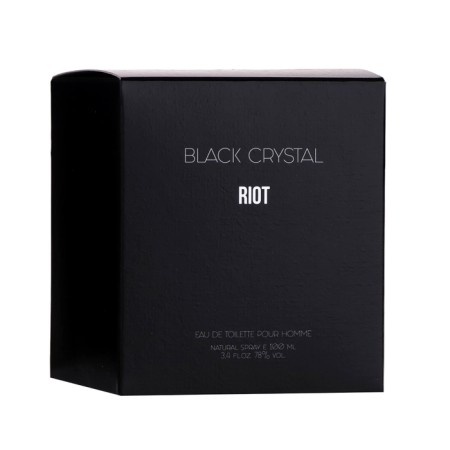 Perfumery water men's Black Crystal "Riot", 100 ml-3