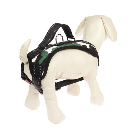 Cluck K7 soft reflective, size S, OG 44-55 cm, weight 5-9 kg khaki-6