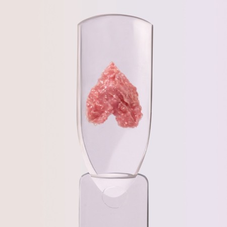 Nail gel, gypsum, textured, 8 ml, LED/UV, pink-5
