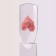 Nail gel, gypsum, textured, 8 ml, LED/UV, pink