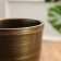 Flower Pot "Black Gold" with a tray, 2.4l