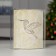 LED figure "Hummingbird" 13 × 16 × 5 cm, cardboard, battery AAX2 (not complete), glow warm white