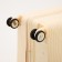Big suitcase 28 ", lightning department, code castle, 4 wheels, beige color