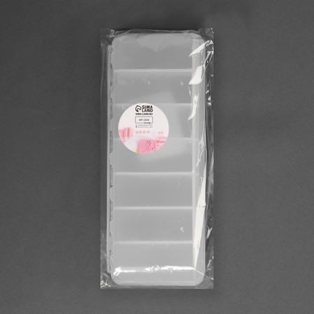 Organizer for needlework, 7 departments, 15.5 × 6.2 × 3 cm-3