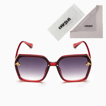 Sunglasses "OneSun", UV 400, pipe 13.5 cm, width 14 cm, lens 5.1 x 6.4 cm-2