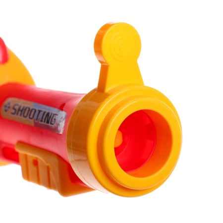 Dino pistol, shoots soft bullets and balls, mix-4