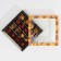 Box for 16 sweets with cells "Delicious New Year" 17.7 x 17.7 x 3.8 cm, New Year