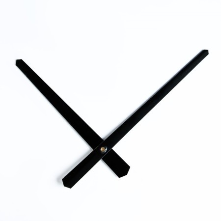 Watch arrows, hourly 12 cm, minute 18 cm