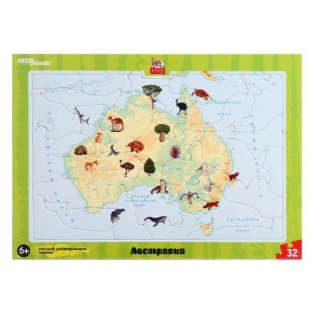 Developing puzzle "Australia"