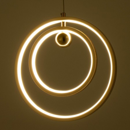 Bayerlux “Haiphi” lamp 36W LED chrome 30x30x32cm-3