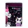 Kitty Unicorn notebook gravel, 10 sheets, Stikhel