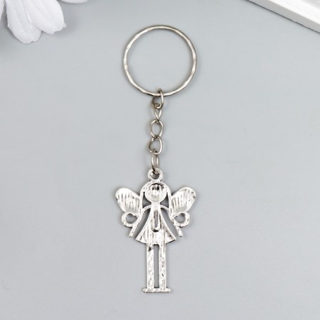Trick Metal "Girl Feja" silver 3x2.7 cm-2