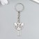 Trick Metal "Girl Feja" silver 3x2.7 cm