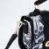 Bag-mixer on fasteners, black/white color