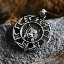 Kolovrat with Lynis, Metal Pudter, Art Casting