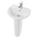ATTICA 55 washbasin, chrome white, VKS