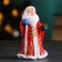 New Year's figure "Santa Claus in Red fur coat" 8x6x12cm
