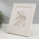 Photo frame Plastic "Mira" 15x21 cm, 651668 beige (plastic screen)