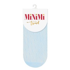 Women's socks minimi reta pois, single size, color Blu CHIRO