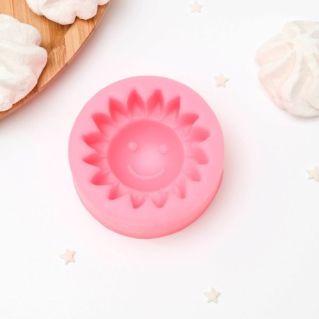 Mold "Sun", silicone, 6.7 × 3.2 cm, color mix-2