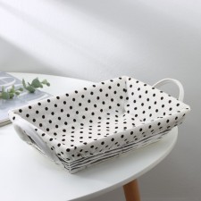 Basket for storage laid handmade Daulaan 