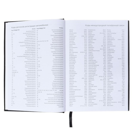 Dated diary 2024, A5, 176 sheets, Attomex.orion, Bumvinyl cover, Lasse, Blok 70 g/m2, black-5