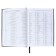 Dated diary 2024, A5, 176 sheets, Attomex.orion, Bumvinyl cover, Lasse, Blok 70 g/m2, black