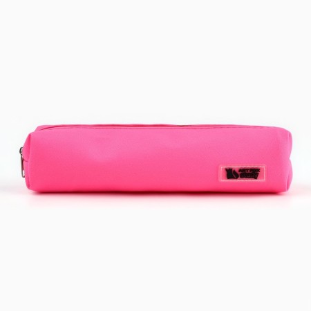 Artificial leather pencil case Artfox Study, 21*4*4 cm, pink-2