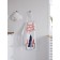Apron kitchen with a photo print "Snow in the forest", adjustable, size OS