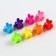 Hair crab, mini, set “for the most beautiful”, 100 pcs., Krasbik size 1.5 x 1.5 cm