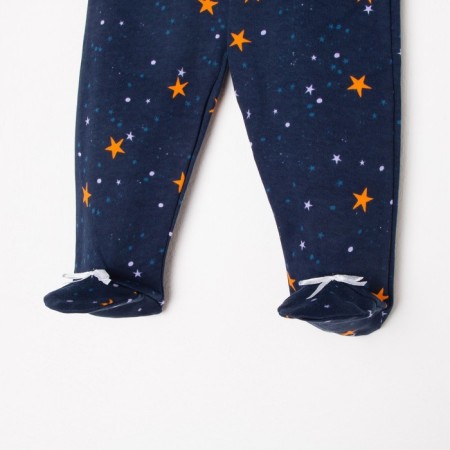 Children's sliders, dark blue/stars, height 80 cm-1