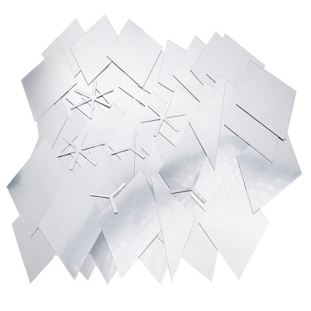 Interior stickers "cube", mirror, wall decor, panel 90 x 103 cm, 54 email.-6