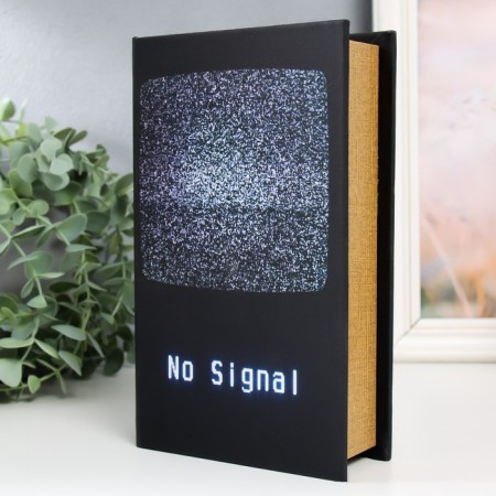 Safe Brush Tree to the leatherette "No signal" 21x13x5 cm-1