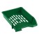 Paper tray Horizontal HEAMM "Leader", Green