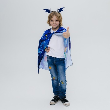Carnival set "Sweet Dragon": raincoat, rim-3