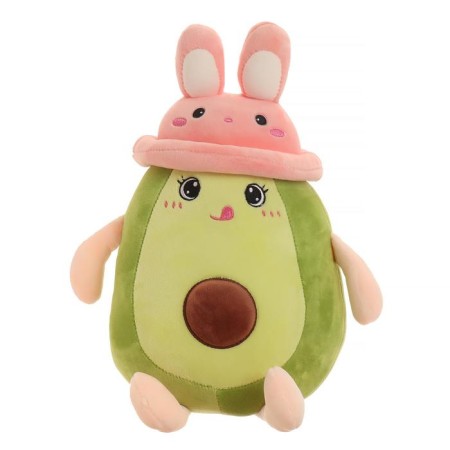 Soft toy "avocado", hare, 25 cm