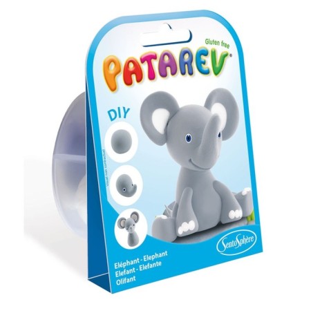 Set of plasticine Sentosphere Patarev "Elephant", pocket format