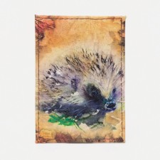 Cover for travel, orange color/multi -colored