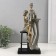 Souvenir Polystone "A couple at a table - a date" bronze with a patina 14.5x9x31.5 cm