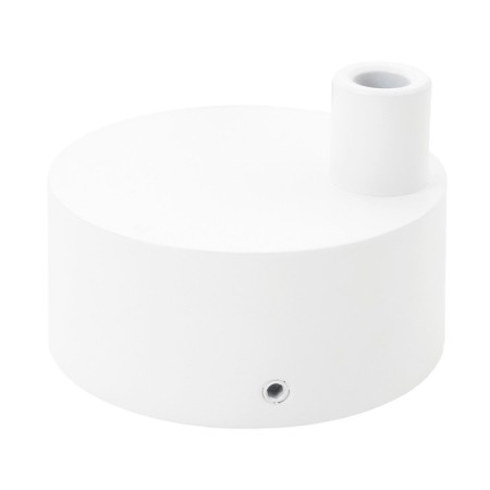 Adapter for the hidden installation of a Domoterm, white