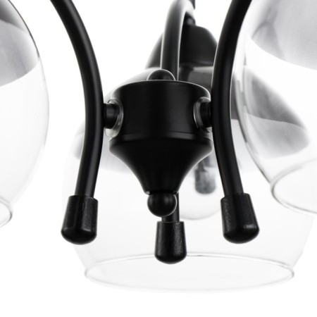 Asson lamp 3he27 40w Black 51x51x60 cm Bayerlux-2