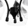 Asson lamp 3he27 40w Black 51x51x60 cm Bayerlux