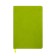 Leduced Diary A5, 140l, Cage, leatherette, elastic band, red cut, green